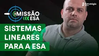 Missão Gabarito ESA: Sistemas Lineares para a ESA - Tarefa 13