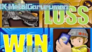 Walkthrough Digimon Digital Card Battle - Igloo City Battle Arena - BK MetalGarurumon ( PostGame )