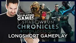 SHADOWRUN CHRONICLES BOSTON LOCKDOWN | CYBERPUNK + FANTASY | 60FPS LONGSHORT GAMEPLAY