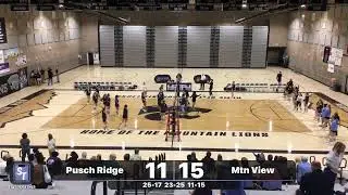 Mtn View vs Pusch Ridge - Freshman