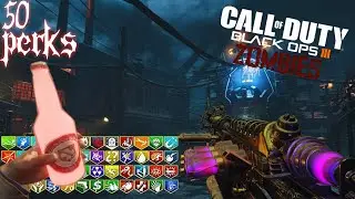 GETTING ALL 50 PERK ON THE GIANT ON BLACK OPS 3