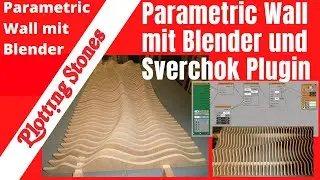 Parametric Wall aus Sperrholz - mit Blender und Sverchok Plugin