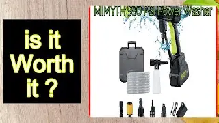 MIMYTH 990 PSI Power Washer Features - Important Information