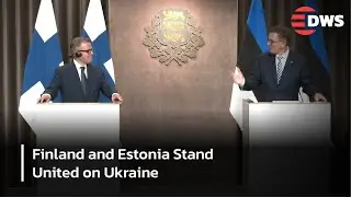 WATCH: Finland & Estonia Leaders Hold Joint Press Conference in Tallinn | Ukraine Support | AC15