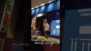 LECTURE AT TERNA DENTAL COLLEGE ABOUT BASAL IMPLANT #basalimplants #basalimplantsmumbai
