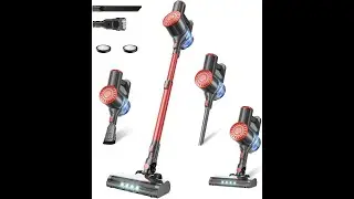 Cordless Vacuum Cleaner with Self-Standing, Powerful Stick Vacuum Cleaners for Home
