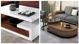 45 Best Space Saving Center Table design for Livingroom/#Modern Wood interior Coffee Table design
