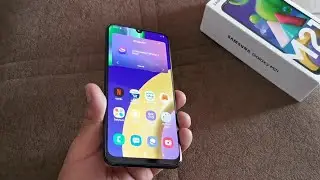 SAMSUNG GALAXY M21 2021 EDITION(Charcoal black) 4/64GB