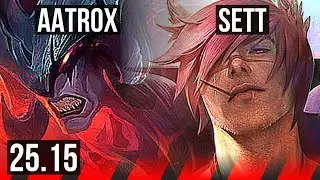 AATROX vs SETT (TOP) | KR Diamond | 25.15
