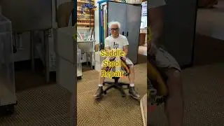 Kids Break Everything. Repair Saddle Stool. Hawaii Keiki Museum.