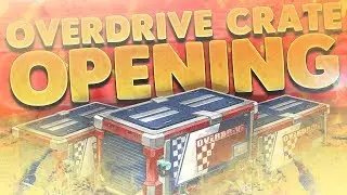 30 NEW OVERDRIVE CRATE OPENING!!! New Black Market Goal Explosion + MORE! (Rocket League Update)
