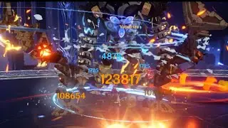 Xiangling carry Childe C0 &  Kazuha C0 12-2-2(20s) | Genshin impact | Spiral Abyss 2.8