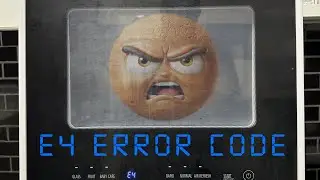 Farberware Countertop Dishwasher E4 Error Code Fix!