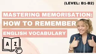 How to memorise vocabulary (proven techniques!)
