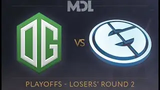 OG vs EG Game 1 - MDL 2017 Playoffs: Losers' Round 2 - @LD @Merlini @Luminius
