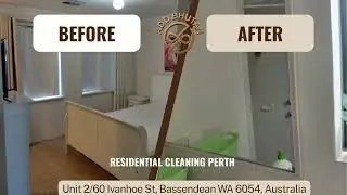 Before and After Image Residential Cleaning Perth