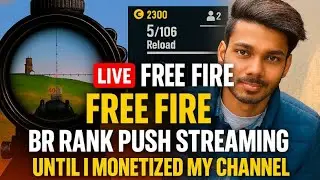 FREE FIRE LIVE 🔴 | BR RANK PUSHING TO TOP REGION