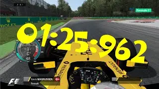 rFactor F1 2016 Monza @ OnBoard Kevin Magnussen | Renault # 01:25:962  [HD]