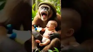 Return of the Wildest Child on Earth 😆🌿🐒 #MowgliReturns #junglefun