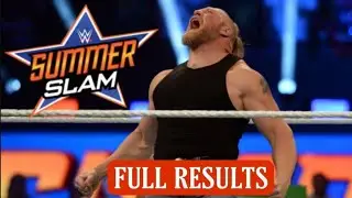 WWE Summer Slam 2021 Full Show Results । Wrestling Trending