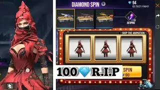 Elven Red Bundle || Three Gun Skin ||💎100 Diamonds R.I.P || NINJA YT ||