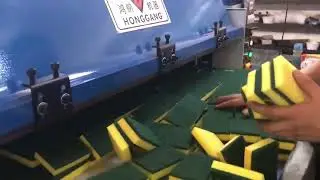 100tons manual hydraulic washing sponge cutting machine