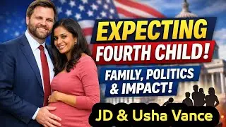 JD and Usha Vance Expect Fourth Child | Family, Politics, and Public Impact Explained.