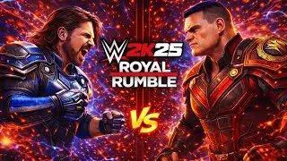 FULL MATCH: AJ Styles vs Gunther | WWE 2K25 Royal Rumble