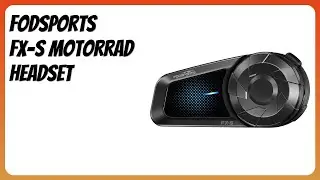 BEWERTUNG (2025): Fodsports FX-S Motorrad Headset. WESENTLICHE Einzelheiten