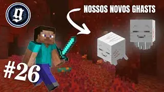 Minecraft Survival - FIZ UMA BESTEIRA NO NETHER
