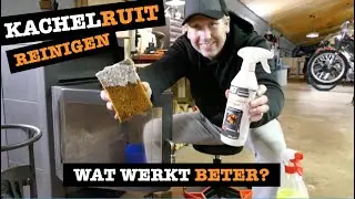 Welke kachelruit reiniger werkt beter? HG of houtas?!