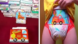 The FIRST DIAPER with fire department prints: How good is the Lil Soaker in the daily usage test?