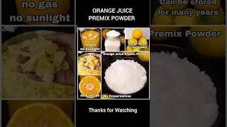 orange juice premix recipe | orange juice premix | orange juice #nariskitchen #shorts #ytshorts