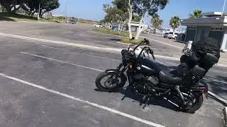 Harley-Davidson Street XG750 chopper-style -- walkaround and start-up