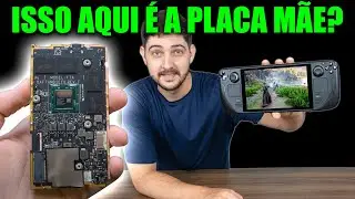 STEAM DECK POR DENTRO! ISSO EXPLICA UM PC NO TAMANHO DE TABLET