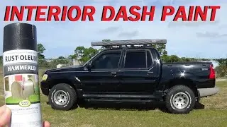EXPLORER SPORT TRAC INTERIOR DASH PAINT (HAMMERED BLACK)