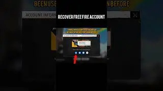Free Fire Account Recovery 🔥 RecoveryLost ID | Recovery Email Bind in FF #freefire #shorts #jayff