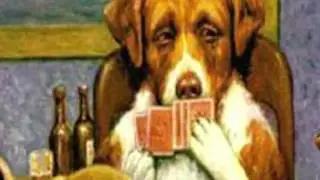 Dogs Playing Poker - a simulation