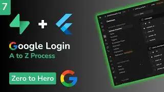 Google Sign In Flutter Using Supabase Backend | No Firebase | 2026