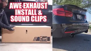 Fixing My Copart 340i Exhaust Problems - AWE Install