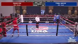 USAB 25 IO 417PM Ring 1 Bout 6 Frank Cox Tyrell McCoy YM132