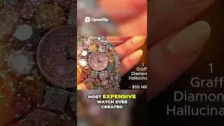 $55 Million Watch Covered in Rare Colored Diamonds 💎 (Graff Hallucination)