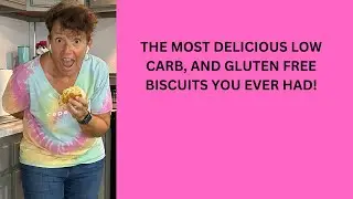 The Best Low Carb biscuits, tasty,  dairy  & Gluten Free with only 5 ingredients #gluten free. (61).