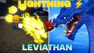 BLOX FRUITS : BEST FRUIT FOR LEVIATHAN HUNT P2 LEVIATHAN VS LIGHTNING FRUIT | LEVI HUNT FOR SUBS ACC