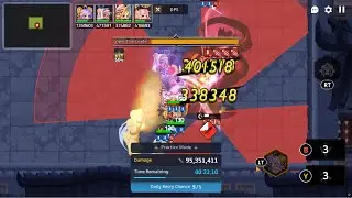 Guardian Tales - Raid (R122): Lv.100 Viper Clan Leader (Dark) 165.6M+ damage (read desc plz)