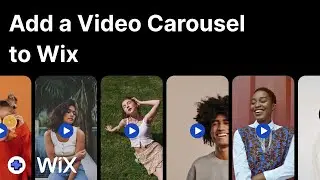 How to add a video carousel to Wix (Autoplaying, Customisations & More)