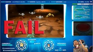 [LIVE] Shiny Geodude FAIL! 47 Horde Encounters | Pokemon X/Y
