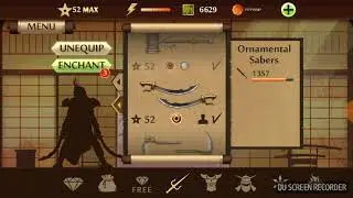 Shadow fight 2 all weapons (lvl 1 to 52 ) (max)
