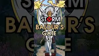 как собрать STORM в Baldur's Gate 3 - сборка Чародея/Жреца #шорты #baldursgate3 #xmen