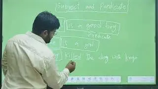 Subject and Predicate / Object and Predicate #english